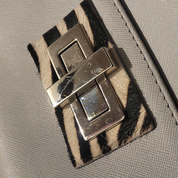 Guliver Design handmade Handbag in light grey - Picture 8 of 12